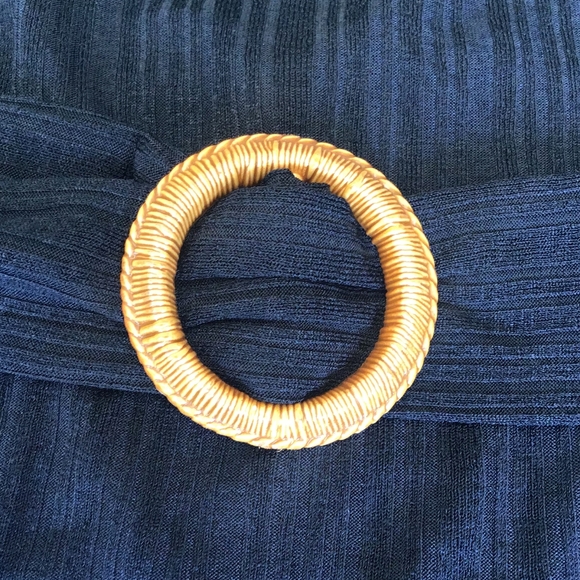 LAST ONE❗️Very J Black Ribbed Midi Dress - Picture 6 of 7